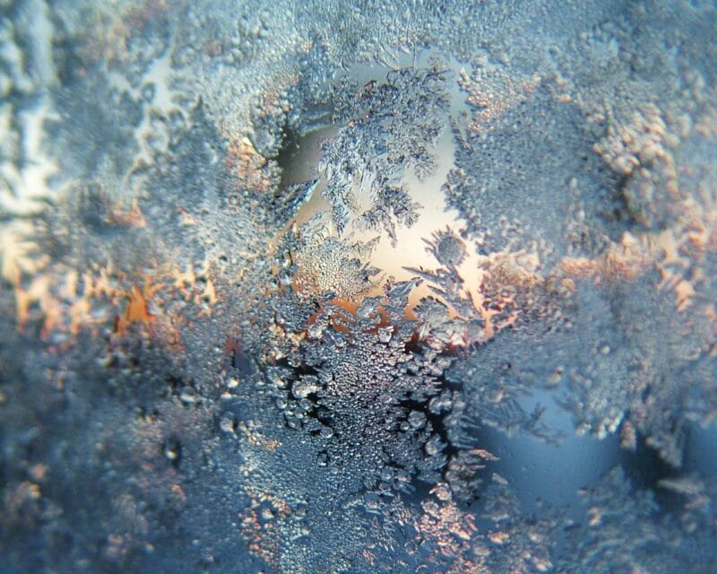 Frosted window